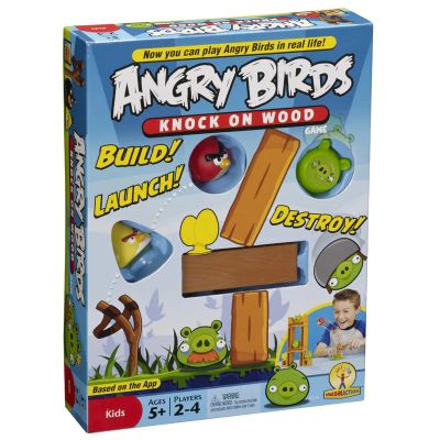 Лот: 4660764. Фото: 1. Игра настольная "Angry Birds... Настольные игры, карты