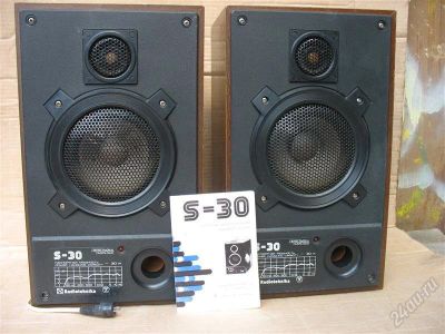 Лот: 2567421. Фото: 1. Система акустическая S-30 и Усилитель... Пассивные акустические системы