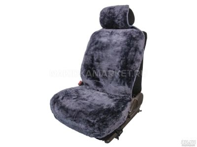 Лот: 18110879. Фото: 1. Меховая накидка из овчины (мутон... Чехлы, коврики, оплетки руля