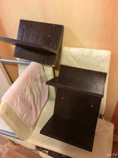 Лот: 8729680. Фото: 1. 2 штуки! Настенная полка, книжная... Полки, стеллажи, этажерки