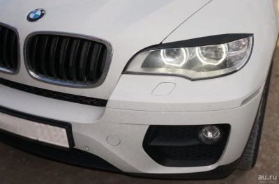 Лот: 8219330. Фото: 1. бмв х6 Реснички на фары BMW X6... Оптика и освещение