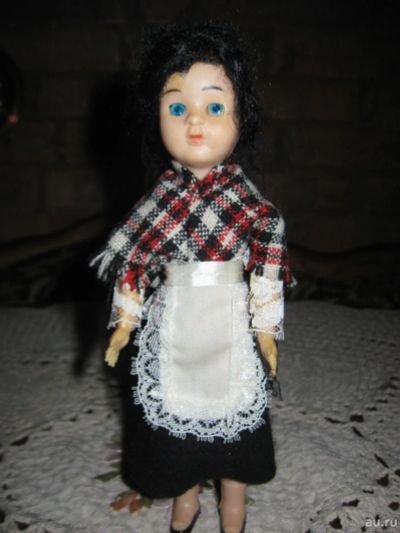 Лот: 14622849. Фото: 1. Винтажная голубоглазая кукла Европа. Куклы