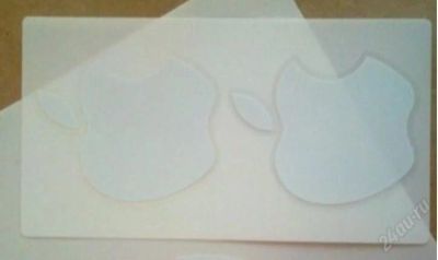 Лот: 2810093. Фото: 1. Наклейки Apple (1 лист с двумя... Другое (аксессуары)