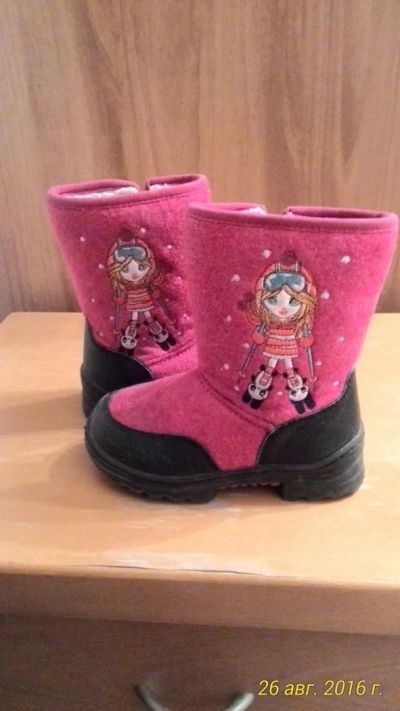 Лот: 8071884. Фото: 1. сапожки войлочные розовые на девочку. Валенки, угги, унты