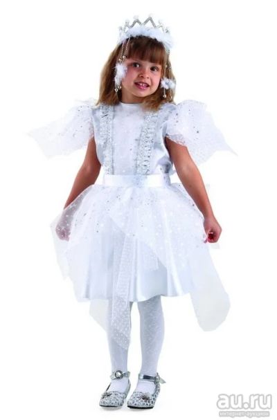 Лот: 8621965. Фото: 1. Костюм "Снежинка" 104-110 р. Детские карнавальные, праздничные костюмы