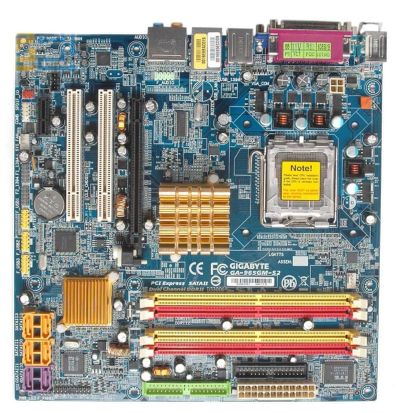 Лот: 7395088. Фото: 1. Материнская плата Gigabyte GA-965GM-S2... Материнские платы