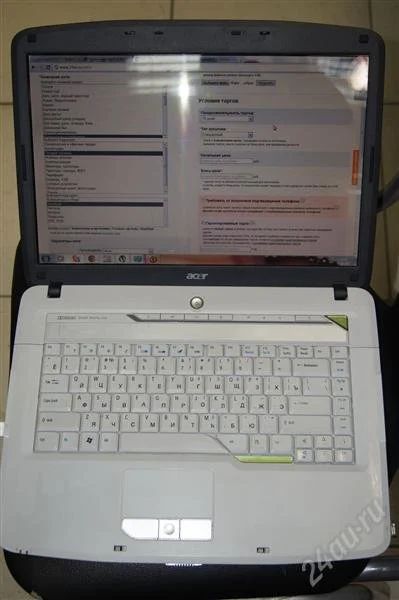 Лот: 1311487. Фото: 1. с рубля! acer aspire 5520 amd... Ноутбуки