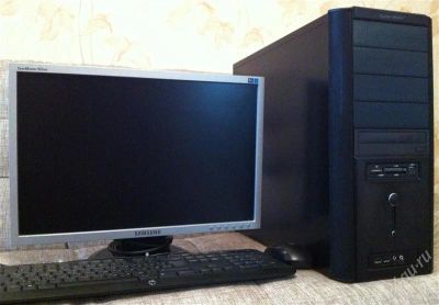 Лот: 2772941. Фото: 1. Компьютер с монитором. С рубля... Компьютеры в сборе
