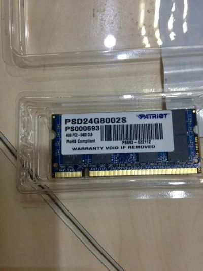 Лот: 6777276. Фото: 1. Модуль памяти для ноутбука Patriot... Оперативная память