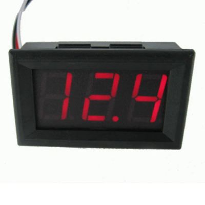 Лот: 23019451. Фото: 1. Двухпроводной вольтметр DC 4.5-30... Головки измерительные, индикаторы