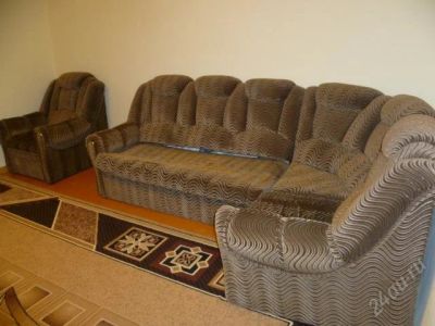 Лот: 1362438. Фото: 1. диван-кровать и кресло!. Кресла, пуфы