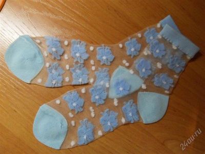 Лот: 1255494. Фото: 1. Нарядные носочки для девочки... Носки, колготки