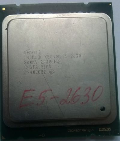 Лот: 11853306. Фото: 1. Процессор Intel Xeon E5-2630 6... Процессоры