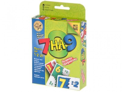 Лот: 7369269. Фото: 1. Настольная игра 7 на 9. Настольные игры, карты