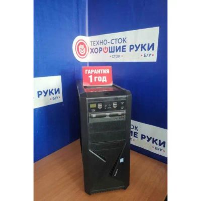 Лот: 25888995. Фото: 1. Системный блок INTEL i5-7400-16Gb-HDD1Tb-GTX1050T. Компьютеры в сборе