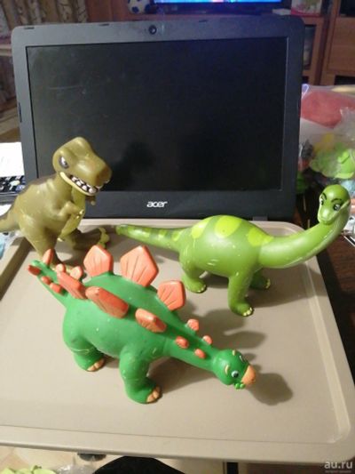 Лот: 18206227. Фото: 1. игрушки динозавры очень гладкие... Развивающие