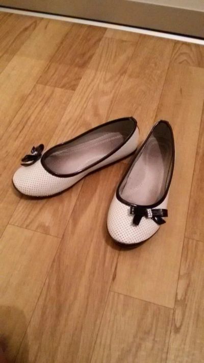 Лот: 6510613. Фото: 1. Мокасины, туфли для девочки, размер... Туфли