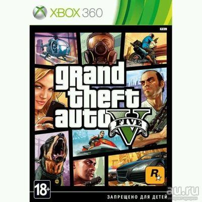 Лот: 9877865. Фото: 1. GTA 5 для xbox 360. Игры для консолей