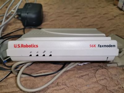 Лот: 22167426. Фото: 1. Модем U.S. Robotics 56K Faxmodem. Проводные модемы