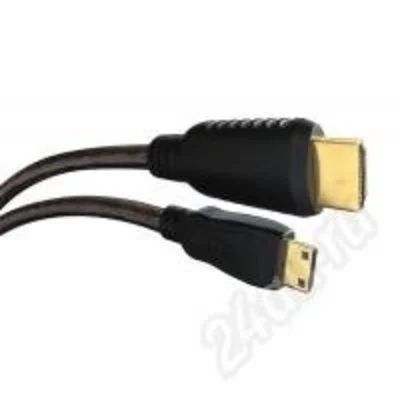 Лот: 1403270. Фото: 1. HDMI <-> mini HDMI Кабель соединительный... Шлейфы, кабели, переходники