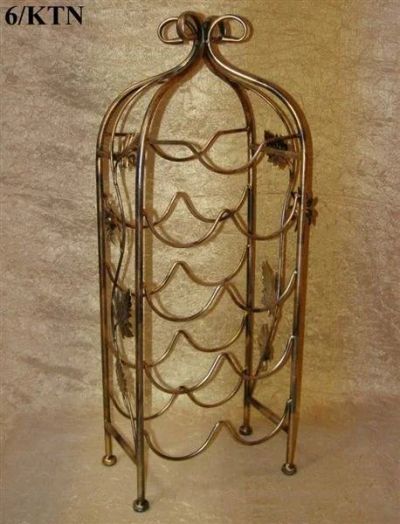 Лот: 622981. Фото: 1. Подставка под вино металлическая... Кружки, стаканы, бокалы