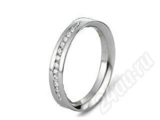 Лот: 299731. Фото: 1. кольцо с 11тью бриллиантами (16р... Кольца, перстни