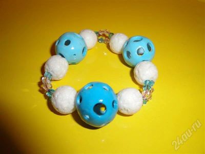 Лот: 299694. Фото: 1. Изделия из полимерной глины браслет... Браслеты