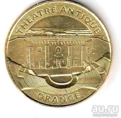 Лот: 13549678. Фото: 1. Франция 2018 жетон медаль Оранж... Сувенирные
