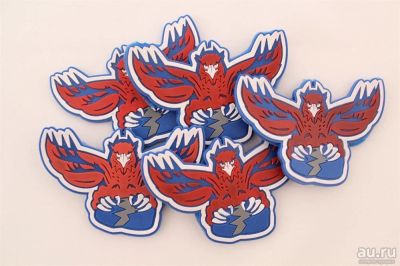 Лот: 13424190. Фото: 1. Магнит ХК Сокол,. Спортивная символика и атрибутика