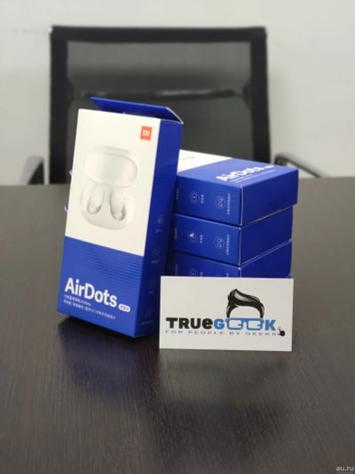 Лот: 12855309. Фото: 1. Беспроводные наушники Xiaomi AirDots... Наушники, гарнитуры