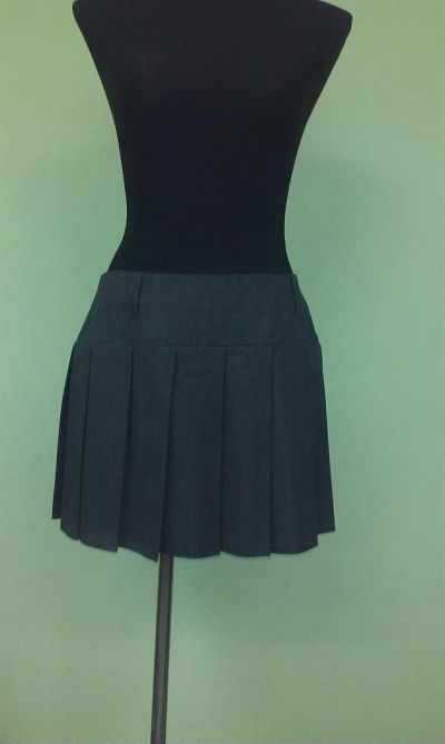 Лот: 3538888. Фото: 1. мини-юбка в складку р.44. Юбки