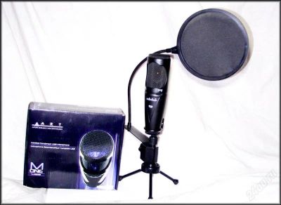Лот: 2326057. Фото: 1. Студийный микрофон ART M-one USB. Студийные микрофоны, радиомикрофоны и радиосистемы