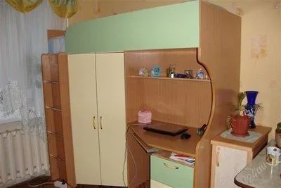 Лот: 1160343. Фото: 1. Детская двухярусная кровать. Детские кровати и кроватки