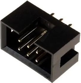 Лот: 19187877. Фото: 1. Разъем штыревой P2.54мм IDC 2... Разъёмы