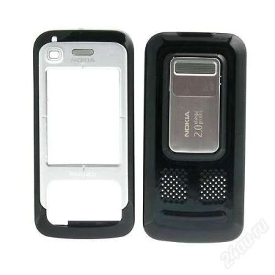 Лот: 1730009. Фото: 1. Корпус Nokia 6110 (черн-серебро... Корпуса, клавиатуры, кнопки