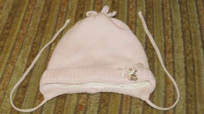 Лот: 14416015. Фото: 1. шапка вязаная для новорожденной... Головные уборы