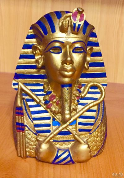 Лот: 16974620. Фото: 1. Фигурка Статуя Тутанхамона (Египет... Фигурки, статуэтки