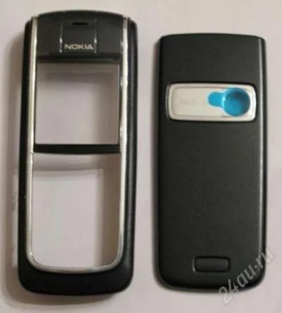 Лот: 1729892. Фото: 1. Корпус Nokia 6020 (черный). Корпуса, клавиатуры, кнопки