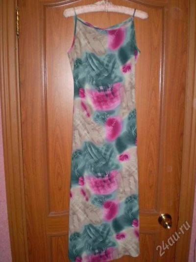 Лот: 36733. Фото: 1. сарафан длинный на тонких бретелях... Красноярск