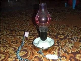 Лот: 47613. Фото: 1. старинная лампа. Другое освещение