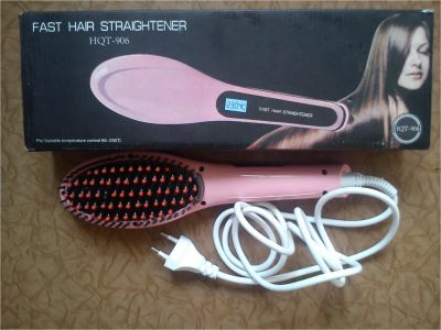 Лот: 7903849. Фото: 1. Электрическая расческа-выпрямитель... Укладка и стрижка волос, бритьё, эпиляция