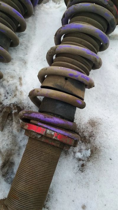 Лот: 15605660. Фото: 1. Стойки задние Nissan Skyline R32... Ходовая, подвеска, рулевое управление