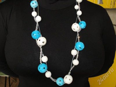 Лот: 286632. Фото: 1. Изделия из полимерной глины колье... Колье