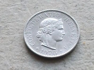 Лот: 19566358. Фото: 1. Монета 5 раппен пять Швейцария... Европа