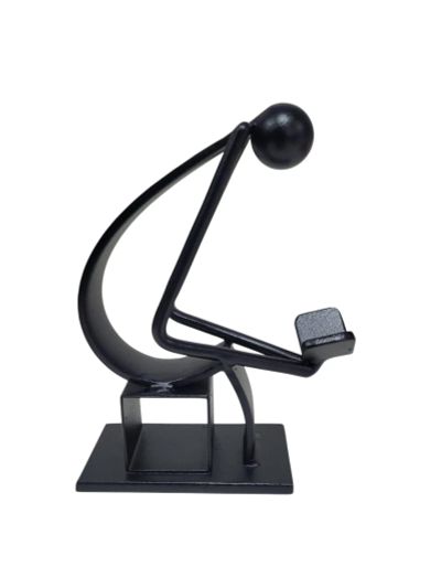 Лот: 25938485. Фото: 1. Статуэтка в стиле лофт "Мыслитель2... Фигурки, статуэтки