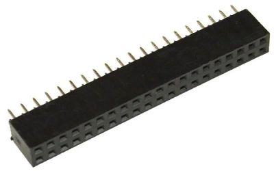 Лот: 19189163. Фото: 1. Разъем штыревой P2.54мм Dupont... Разъёмы