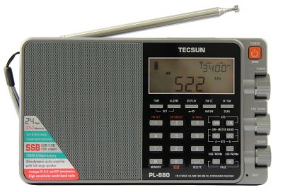 Лот: 4967803. Фото: 1. Tecsun PL-880 Grey Всеволновый... Тюнеры, радиоприёмники