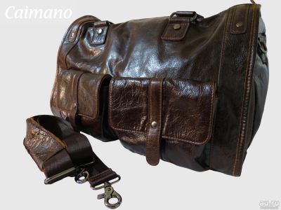 Лот: 15575393. Фото: 1. Сумка кожаная Caimano. Сумки