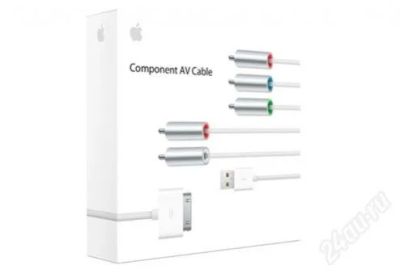 Лот: 2723580. Фото: 1. Кабель Apple Component AV. Дата-кабели, переходники