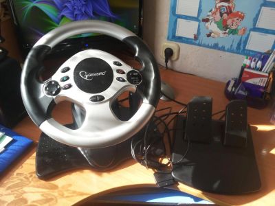 Лот: 7955999. Фото: 1. Компьютерный руль. Рули, джойстики